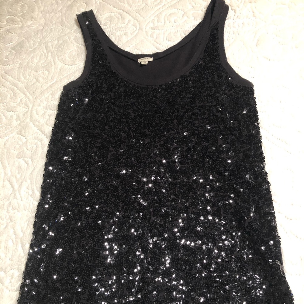 J. Crew Sequin Tank